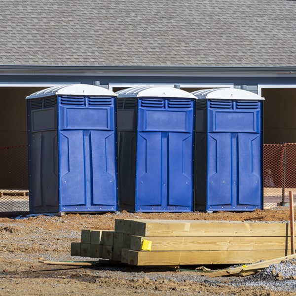 do you offer hand sanitizer dispensers inside the porta potties in Los Ybanez Texas